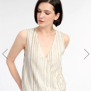 SPLENDID Striped Canyon Cross Tank NWT